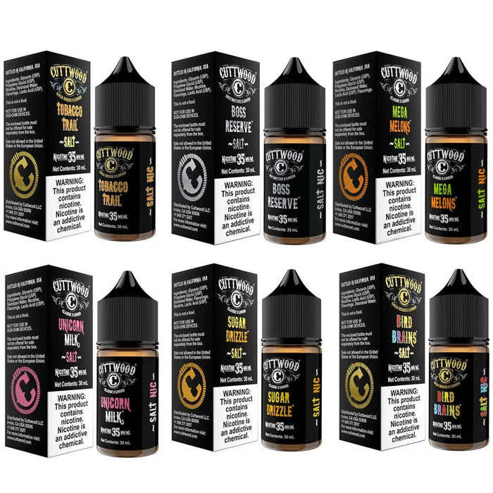 CuttWood Salt Nic E-Liquid 30ML