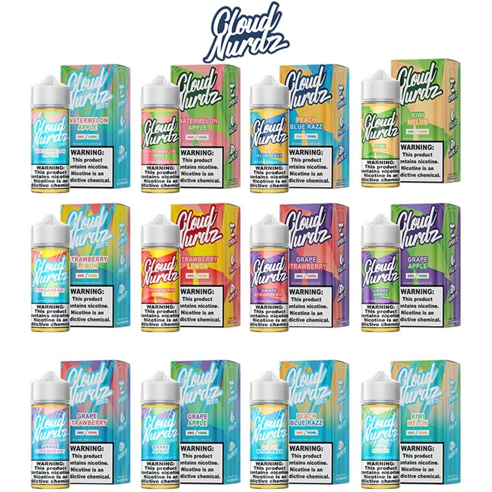 Cloud Nurdz E-Liquid 100ML
