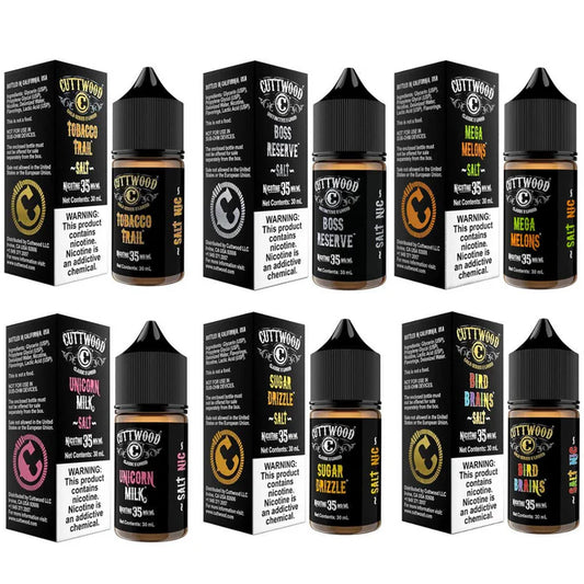 CuttWood Salt Nic E-Liquid 30ML